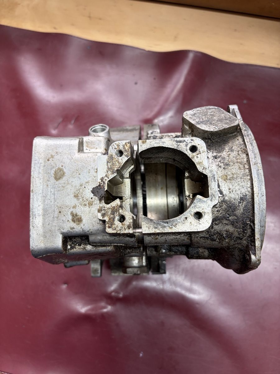 Puch Motoren: Mofa Puch ZA50 Motorengehäuse – Defekt aus Latterbach von Bbutz98 5