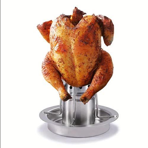 Elettrodomestici da cucina: Edelstahl-Hähnchen-Bräter-Rack – Nuovo e nell'imballaggio originale da Liestal venduto da OMAROSHOP