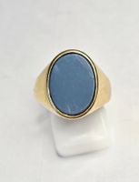Goldring blau