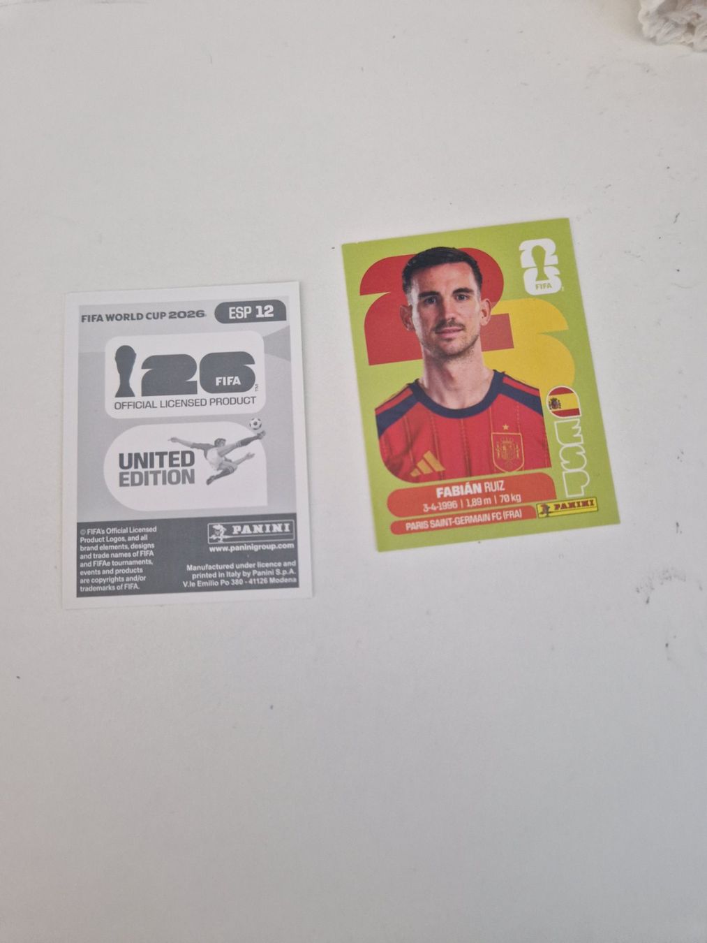 Panini Cartes à collectionner: Panini Sticker ESP12 – Neuf (Voir description) à Stüsslingen par white_angel86