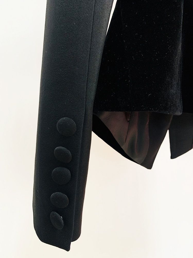 Giacche: Blazer nero stoffa e velluto – Nuovo e nell'imballaggio originale da Zürich venduto da fed_vh9n 8