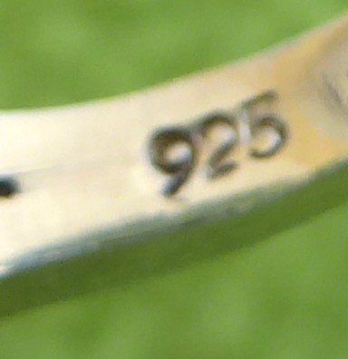 Anelli: Ring 925 Silber mit synthetischem Stein – Usato da Muri AG venduto da Lineli2020 4