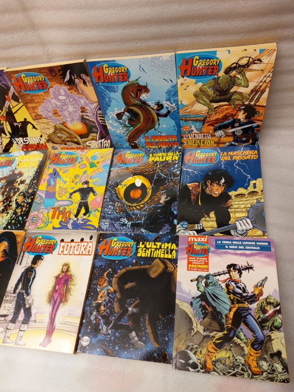 Comics: GREGORY HUNTER - SERIE COMPLETA Nr. 1>17 + 1 SPECIALE – Gebraucht aus Pambio Noranco von Pol69 2