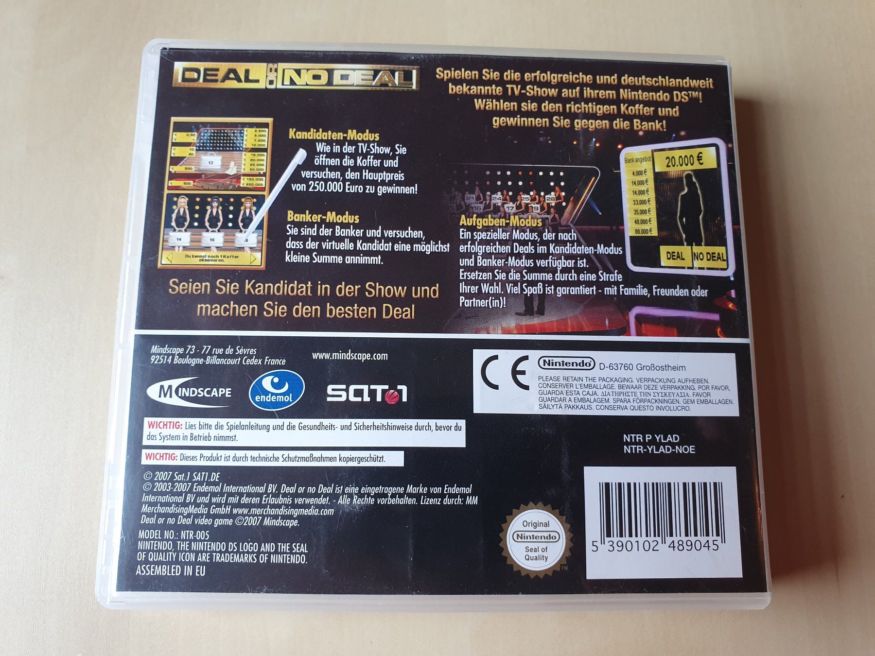 Nintendo Jeux: Deal Or No Deal – D'occasion à Stansstad par collectorsshop 1