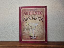 Blechschild Margarita Bar Kneipe Salon Schild Blech Reklame