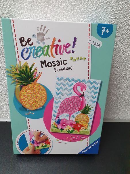 Kit bricolage: Neu - Ravensburger - Bastelset - Be creative - Mosaic – Nuovo e nell'imballaggio originale da Dagmersellen venduto da Jarsetz_Restposten