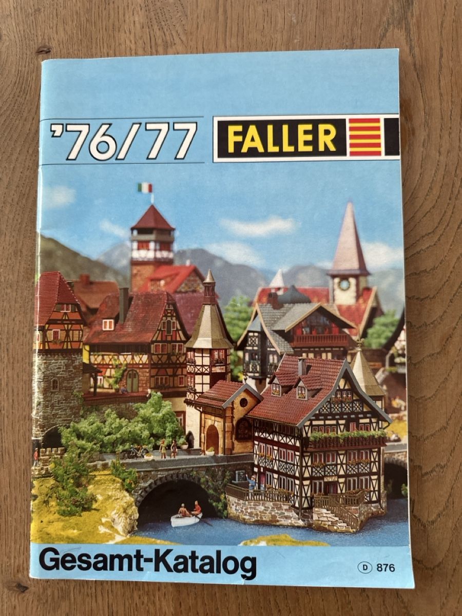 Faller Documenti: Katalog Faller Modelleisenbahn 1976/77 – Nuovo (secondo la descrizione) da Frauenfeld venduto da Jose_luis