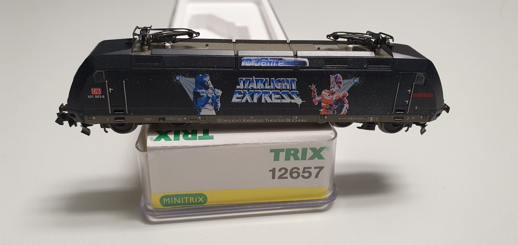 Trix Modellini di ferrovie: Minitrix 12657 BR 101 E-Lok "Starlight Express" OVP (EB) – Usato da Birr venduto da waruco
