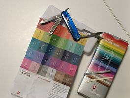 Victorinox Classic SD Colors Bleu Transparent,Neuf en Boite!