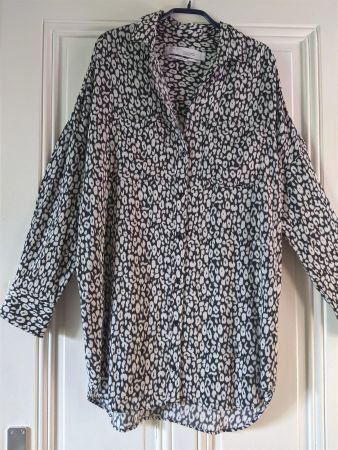IRO : Longue blouse imprimée lagenlook M-XL, NEUVE