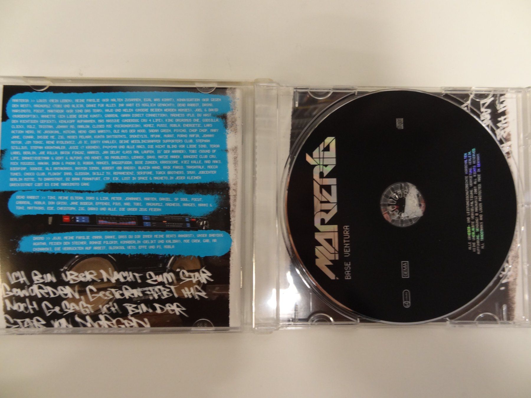 CDs: Marteria - Base Ventura - – D'occasion à luzern par musicandart 2