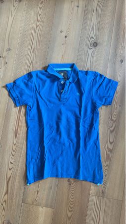 Helles blaues Poloshirt, Grösse 146/152, Top Zustand