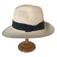 Strohhut Hut Fedora Gr. 54 VINTAGE 1980s CHRISTYS’ & COMPANY