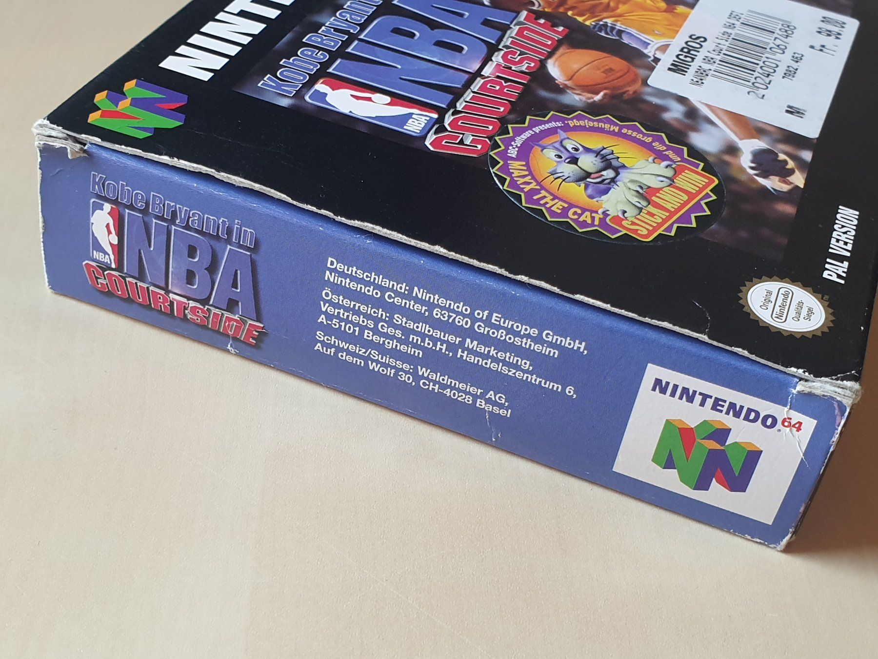 Nintendo Giochi: Kobe Bryant in NBA Courtside – Usato da Stansstad venduto da collectorsshop 2