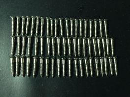Senkschrauben 4 x 30 mm, ROSTFREI 60 Stk. NEU