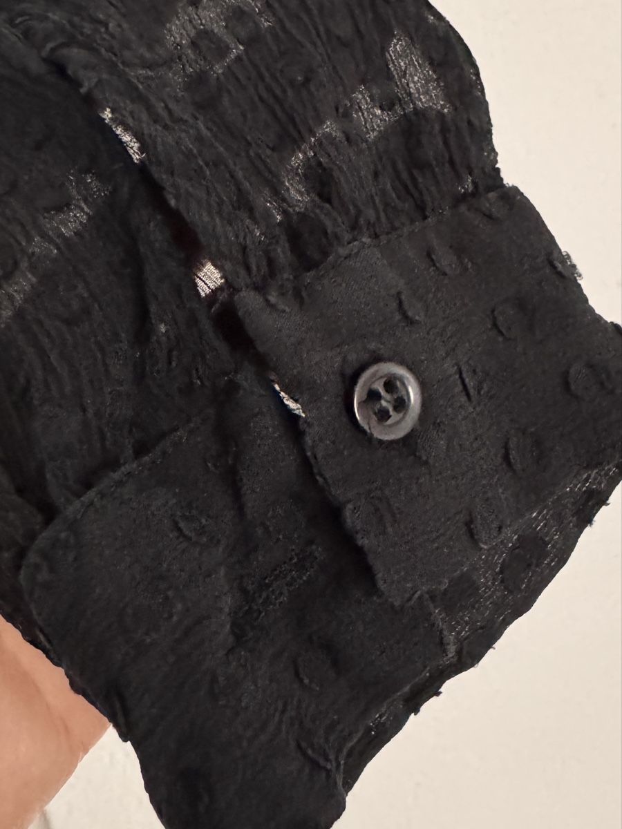 Zara Camicette: Schwarze Zara Bluse, Gr. L – Usato da Bern venduto da Arecibo07 4