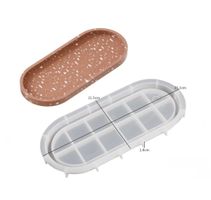 Giessform Silikonform Tablett lang 23.5 cm
