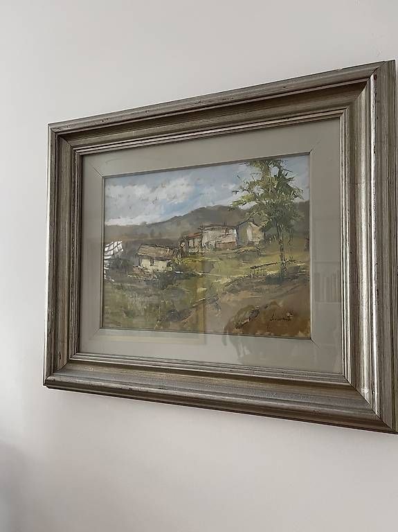 Dipinti: Gerahmtes Gemälde Luigi Benevento Landschaft – Usato da Dübendorf venduto da LeonhardsRicardo