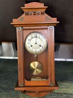 Antike Wanduhr, Pendeluhr, Vintage Uhr, Holz, Top Zustand