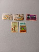 Collection de timbres du Nigeria - Lot de 5 timbres.