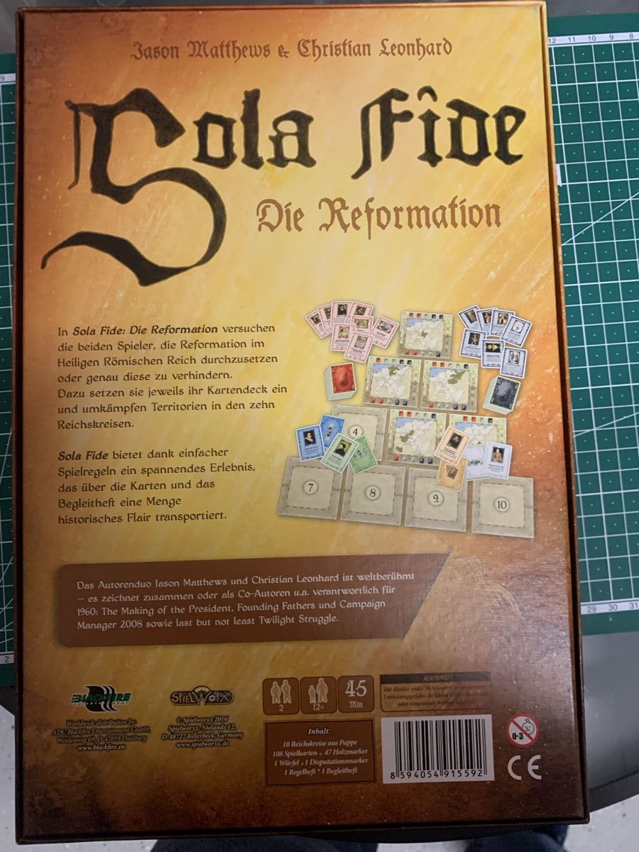 Jeux: Sola Fide – D'occasion à Zug par Starkeente 2