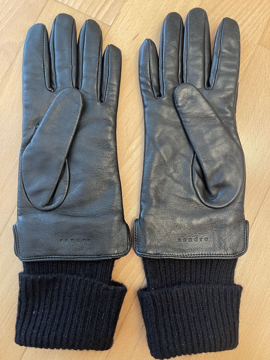 Sandro Handschuhe & Handstulpen: Sandro Paris leather gloves – Gebraucht aus Castagnola von Car2X2N 2