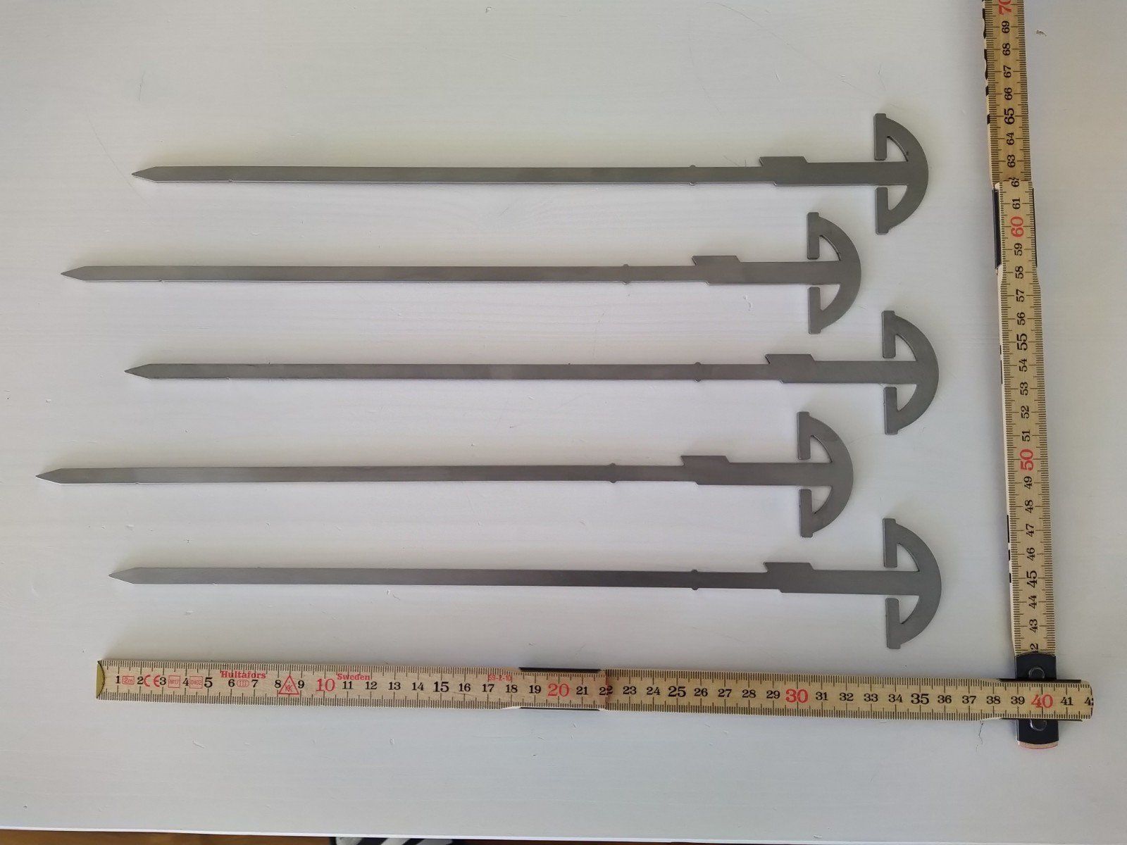 Griglie: 5 Grill Spiess Edelstahl – Nuovo (secondo la descrizione) da Sempach venduto da DussBe6204 4