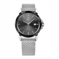 🇨🇭 Herrenuhr ® Jowissa J4.465.L Schwarz Silber 42mm NEU