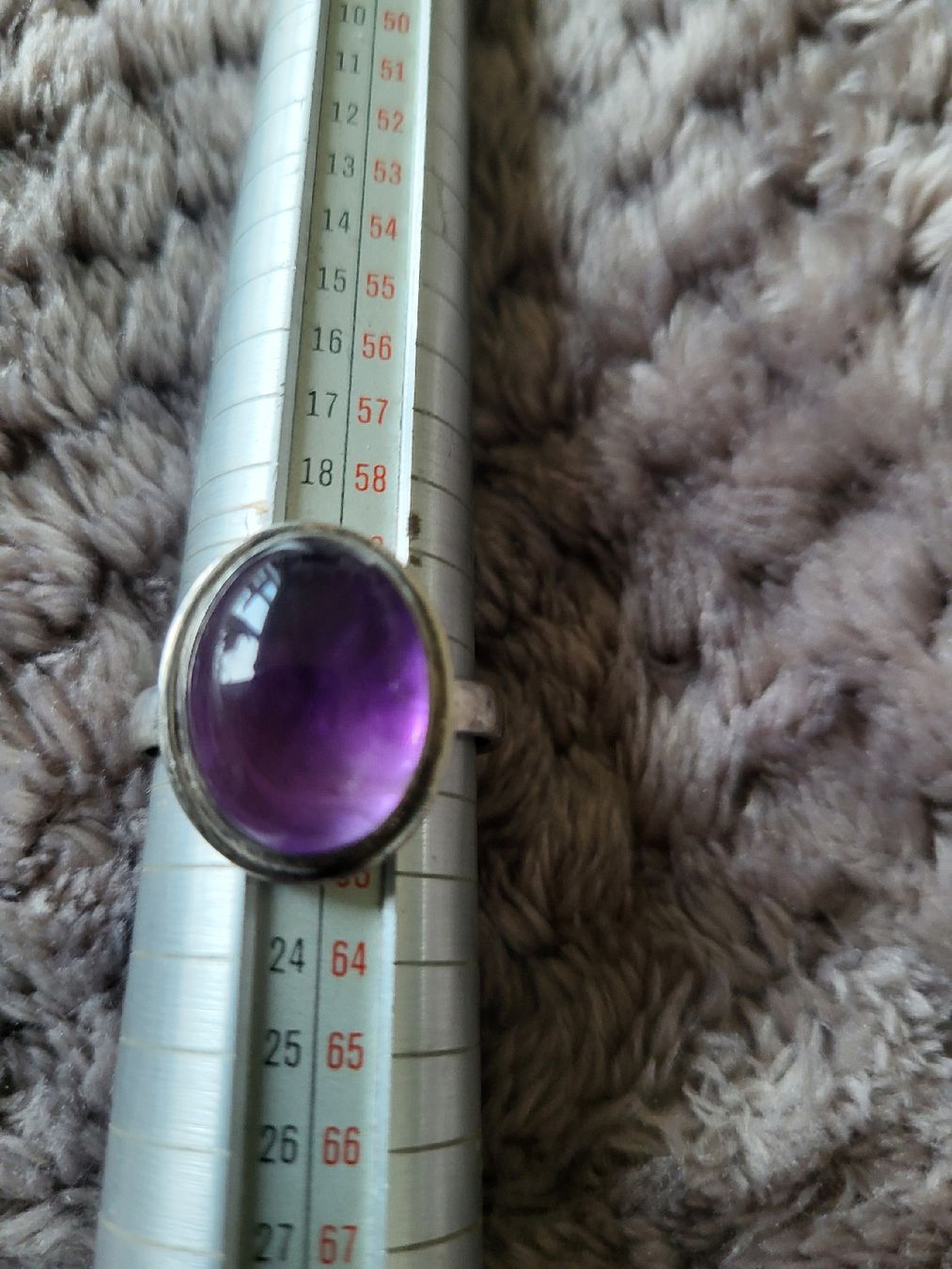 Ringe: Silberring mit Amethyst – Gebraucht aus Gutenswil von ghekko88 2