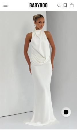 Babyboo Ivory Brautkleid Gr. L, neuwertig & elegant