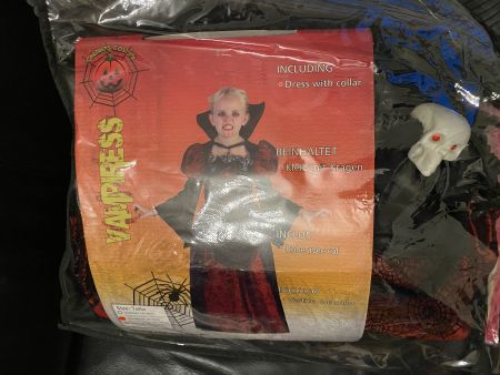 Costume Halloween Vampire, taille 5-7 ans  🖤 🧛🏻‍♀️ 🦇