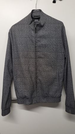 Herren Jacke Avant Premiere Gr. S schwarz/weiss meliert