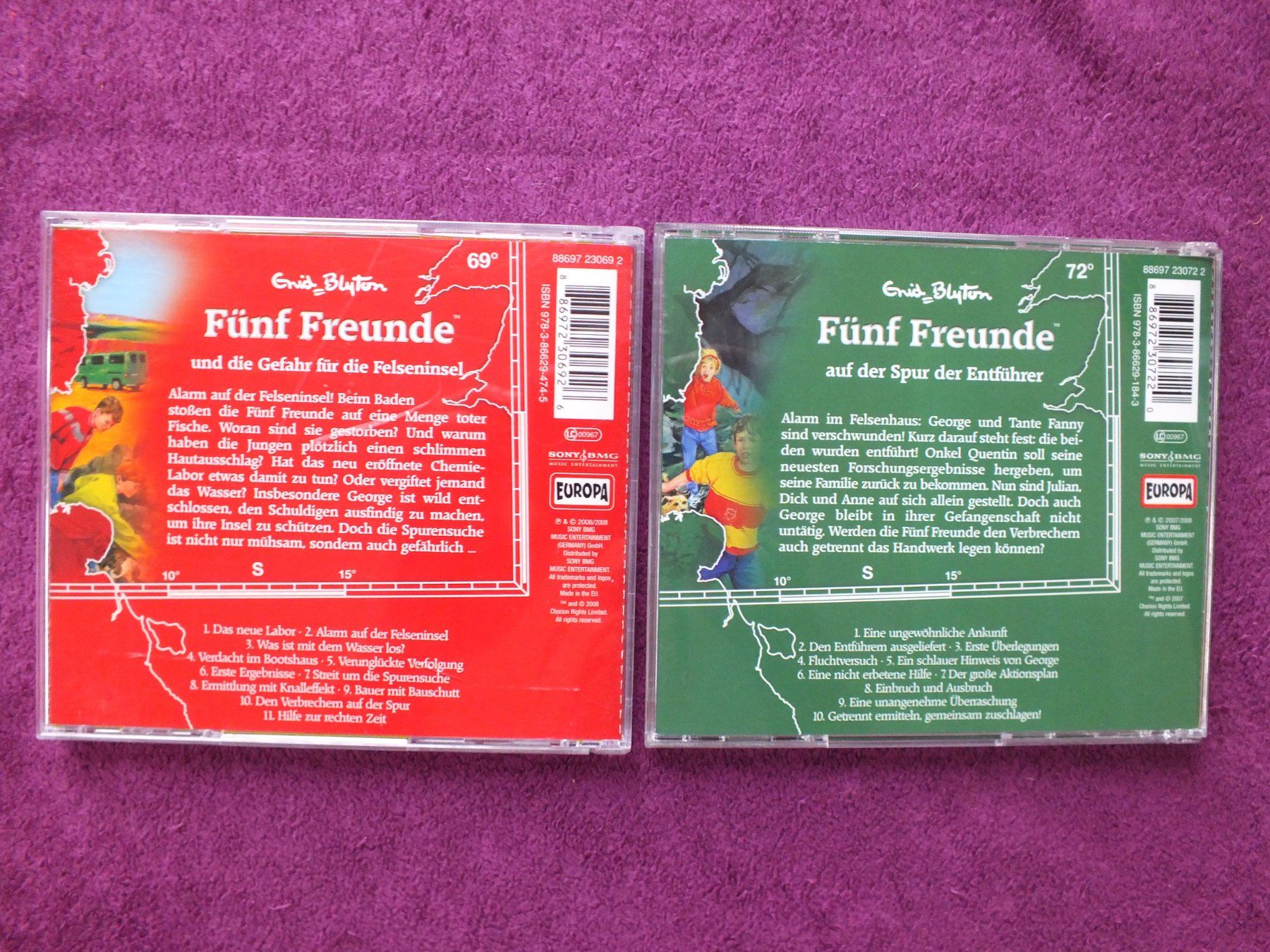 CDs: 6 - Fünf Freunde - Hörspiel - CD´s – Gebraucht aus Müllheim Dorf von Seeeule01 6