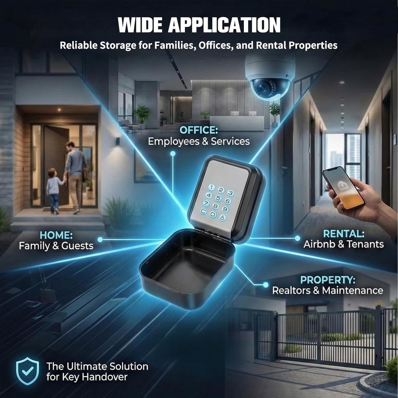 Casseforti: Smart Schlüsseltresor Bluetooth PIN App Außen – Nuovo e nell'imballaggio originale da Suhr venduto da SchnapperCH 5