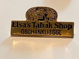 1 Pin Elsa's Tabak Shop Gschänkli-Egge