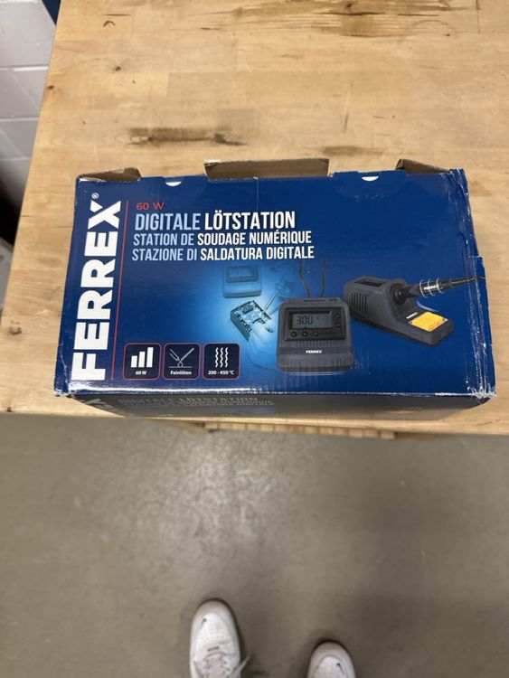 Ferrex Lötstation, 60W, Digital - Neuwertig, Top Zustand! (Neu (gemäss ...