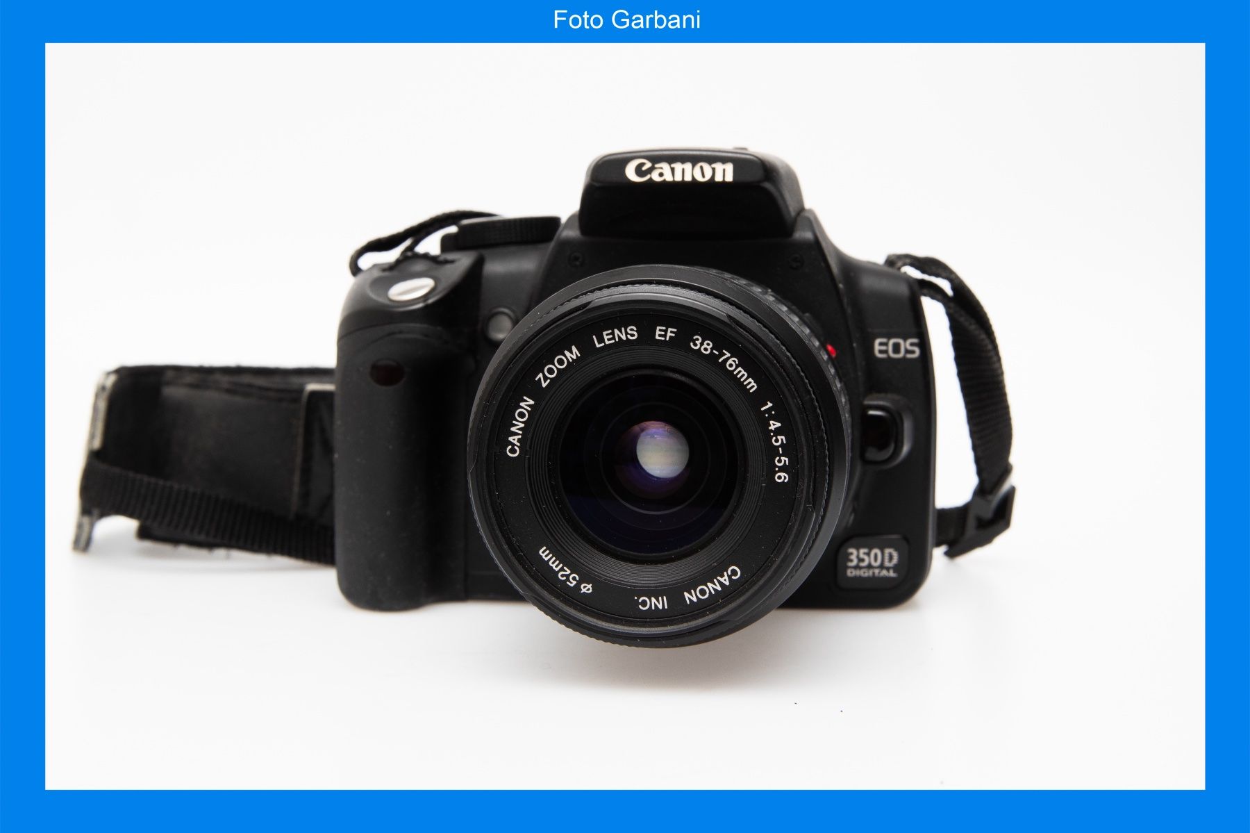 Canon Appareil photo: Canon EOS 350D kit – D'occasion à Muralto par FotoGarbani