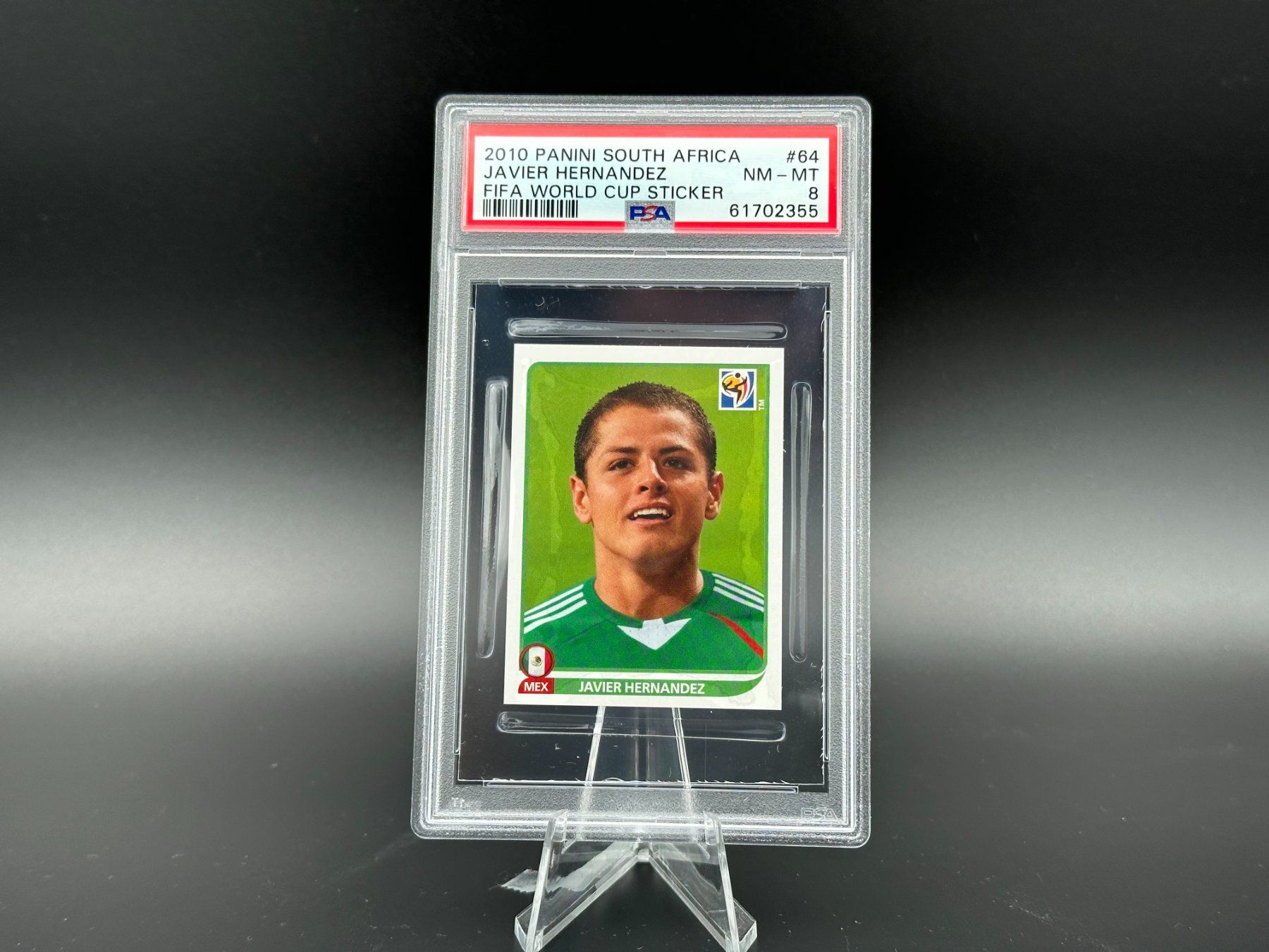 Panini Sammelbilder & Trading cards: Javier Hernandez Panini World Cup 2010 PSA 8 – Neu (gemäss Beschreibung) aus Hagendorn von Pokecollectorch