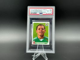 Javier Hernandez Panini World Cup 2010 PSA 8