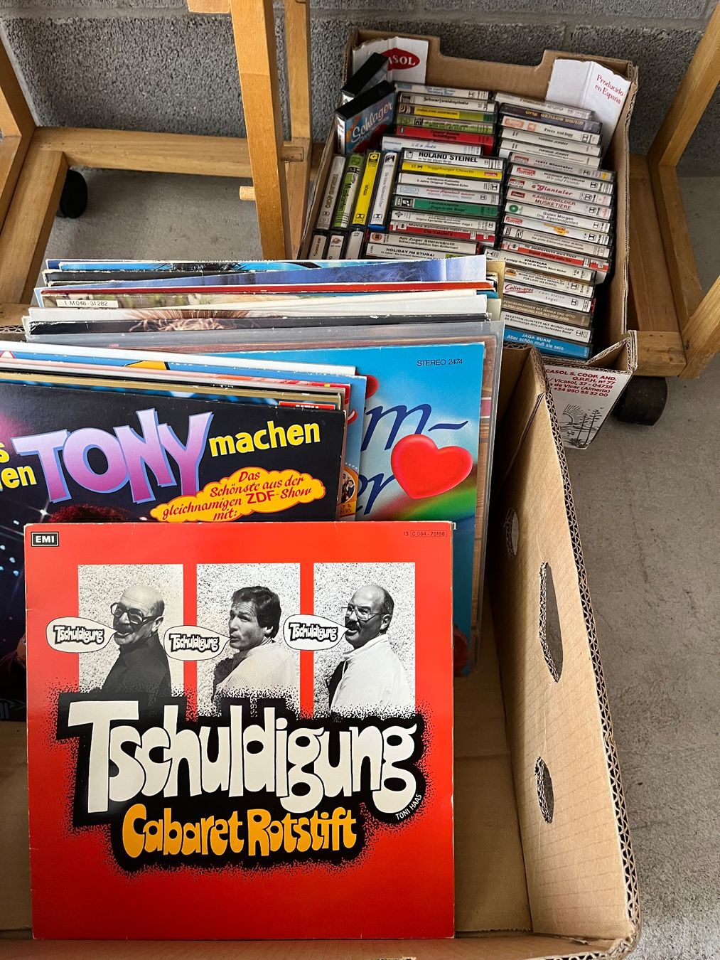 Dischi in vinile: volkstümliche Schallplatten und Schlager – Usato da Mosnang venduto da KurtHe 1