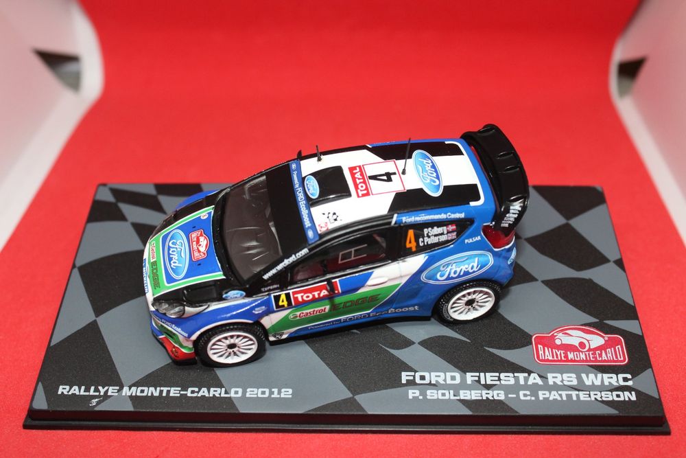 Ford Fiesta RS WRC, 3rd. Monte Carlo 2012, P.Solberg, No.4 [RMIT004] - 19,95