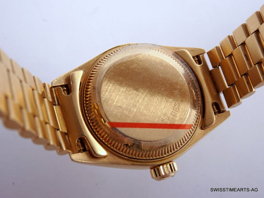 Rolex Orologi: ROLEX DATEJUST 18K AUTOMATIK 69178 TAPESTERY DIAL DAMENUHR – Usato da Zürich venduto da SWISSTIMEARTS-AG 8