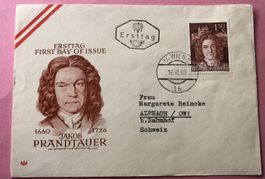 Ersttagbrief  aus  Österreich gestempelt Siehe Original Foto