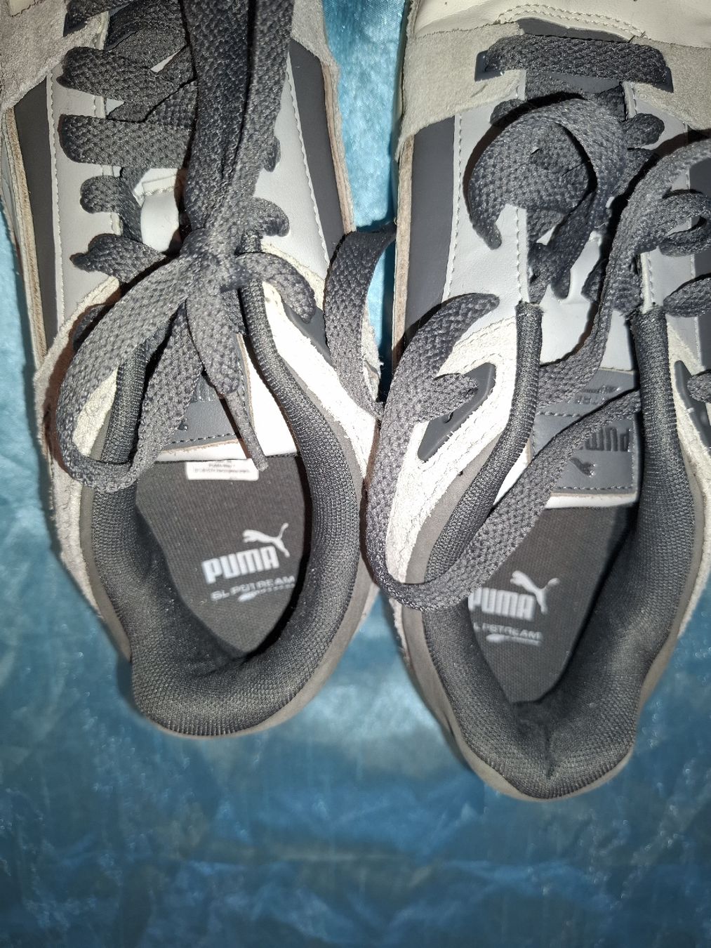Puma Scarpe da uomo: Baskets Puma Slipstream Suede/Leather Grises & Beiges - 44 – Usato da Le Locle venduto da QUALI-PRIX 8