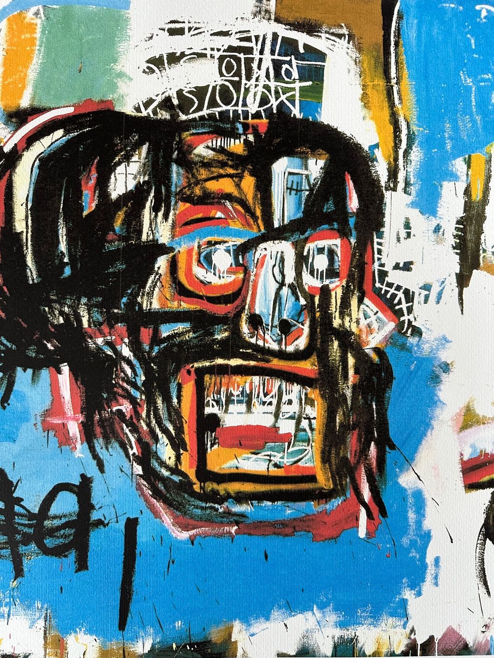 Gemälde: Basquiat: Untitled 174/300 – Neu (gemäss Beschreibung) aus Meilen von Smgdesign 5