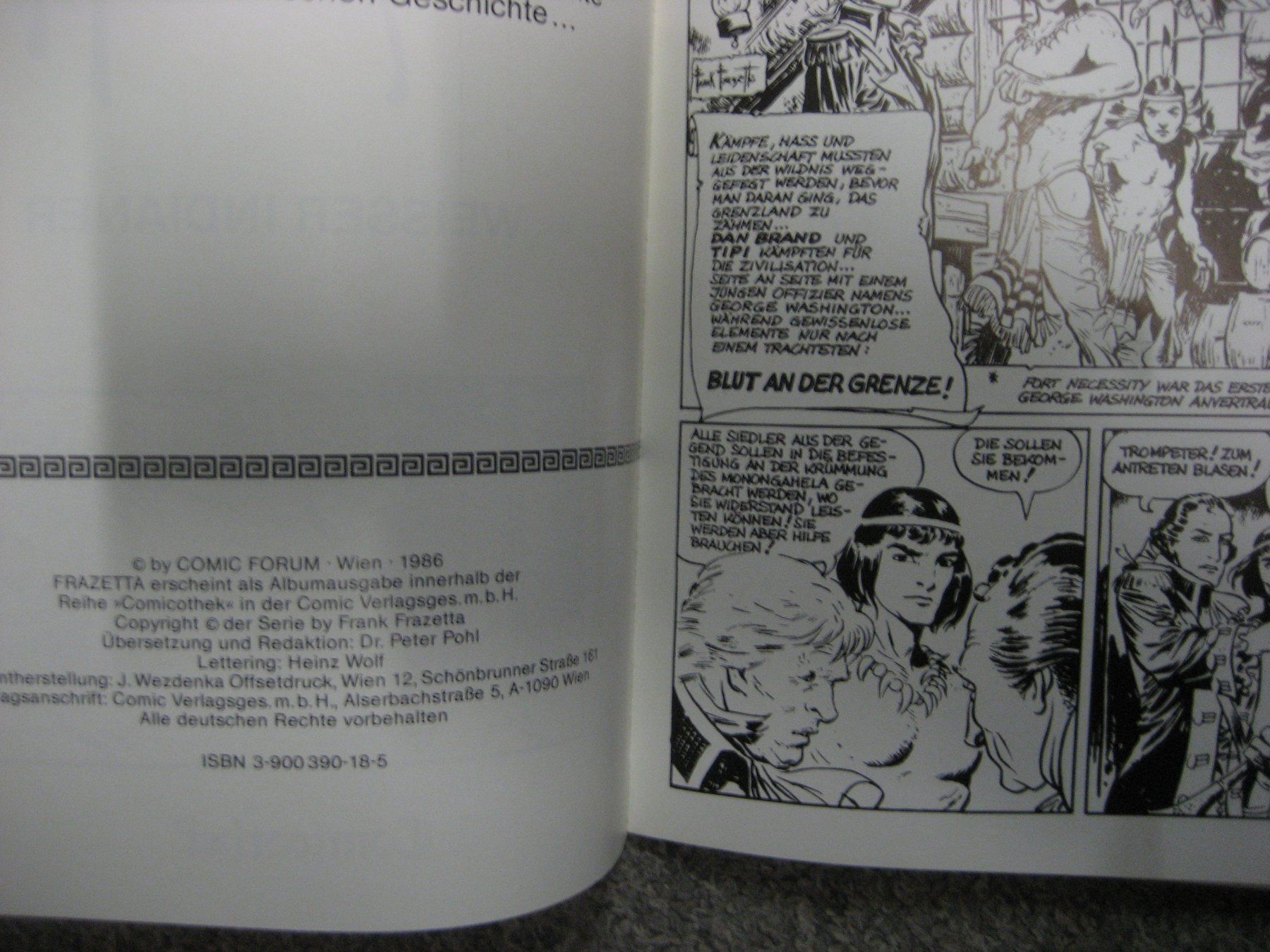 Fumetti: Frank Frazetta - Weisser Indianer – Usato da Bottighofen venduto da Spiderman61 2