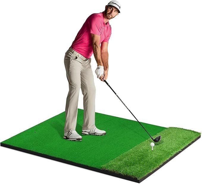 Tappetini fitness: XDriveMax Einzel-/Dual-Turf Golf Abschlagmatte,152x121cm – Usato da Herrliberg venduto da Davezh00
