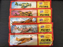 5x Flying Gliders Planeur à lancer (ca.15cm)