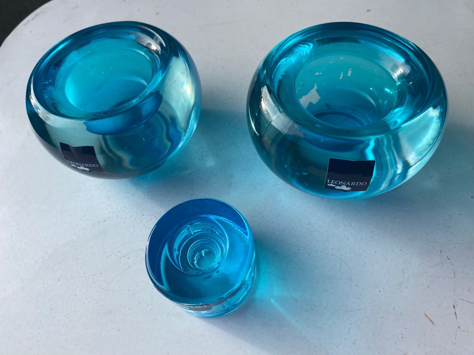 Ciotole: BLAUE LEONARDO GLAS SCHALEN / OBJEKTE – Usato da Zürich venduto da lesgarcons 2