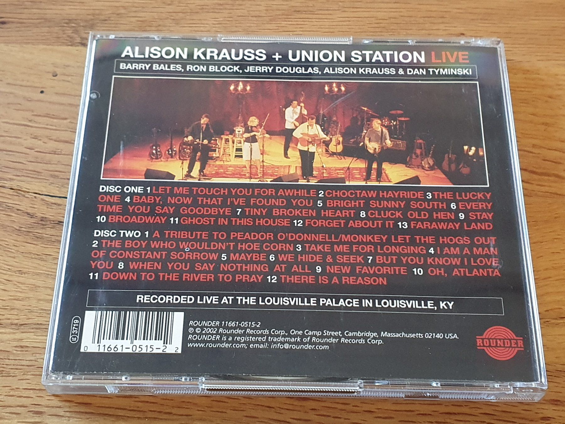 CD: Alison Krauss + Union Station - Live - 2 CD – Usato da Auenstein venduto da Trilos 1